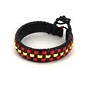 Bracelet en cuir Drapeau Espagne