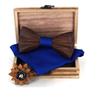 Ensemble Nœud Papillon en Bois