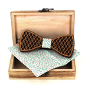 Ensemble Nœud Papillon en Bois