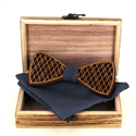 Ensemble Nœud Papillon en Bois