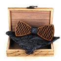 Ensemble Nœud Papillon en Bois