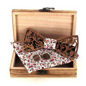 Ensemble Nœud Papillon en Bois