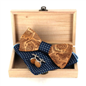 Ensemble Nœud Papillon en Bois
