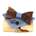 Ensemble Nœud Papillon en Bois
