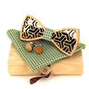 Ensemble Nœud Papillon en Bois