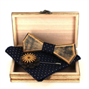 Ensemble Nœud Papillon en Bois