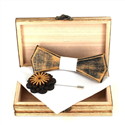Ensemble Nœud Papillon en Bois
